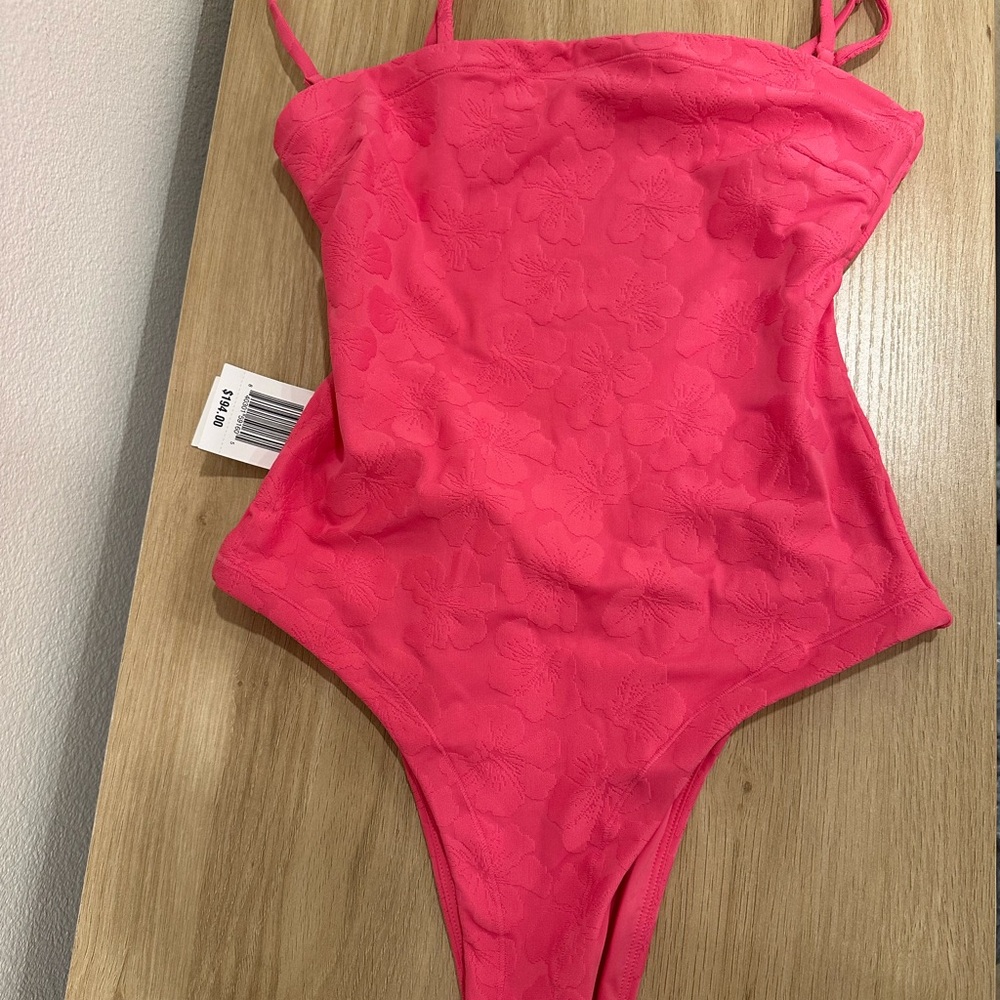 L*Space Pink One Piece Swimsuit